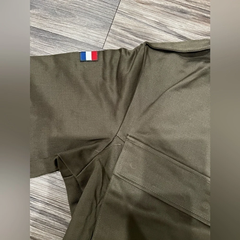 80's Kl Netherlands Army Field Pocket Jacket Green
